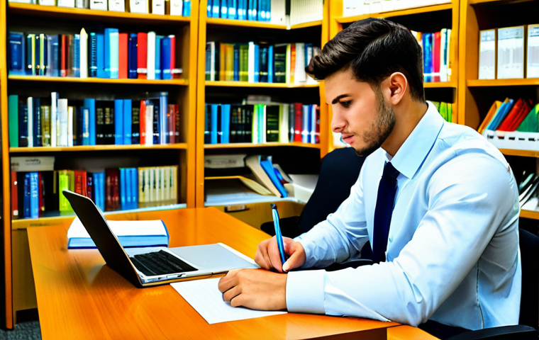 **
"A focused student in a modern, well-lit library, fully clothed in appropriate study attire, micro-planning with color-coded notes and a clean desk. Safe for work, appropriate content, professional, perfect anatomy, correct proportions, natural pose, well-formed hands, proper finger count, natural body proportions, high quality, emphasizing organization and productivity. Family-friendly, modest setting."
**