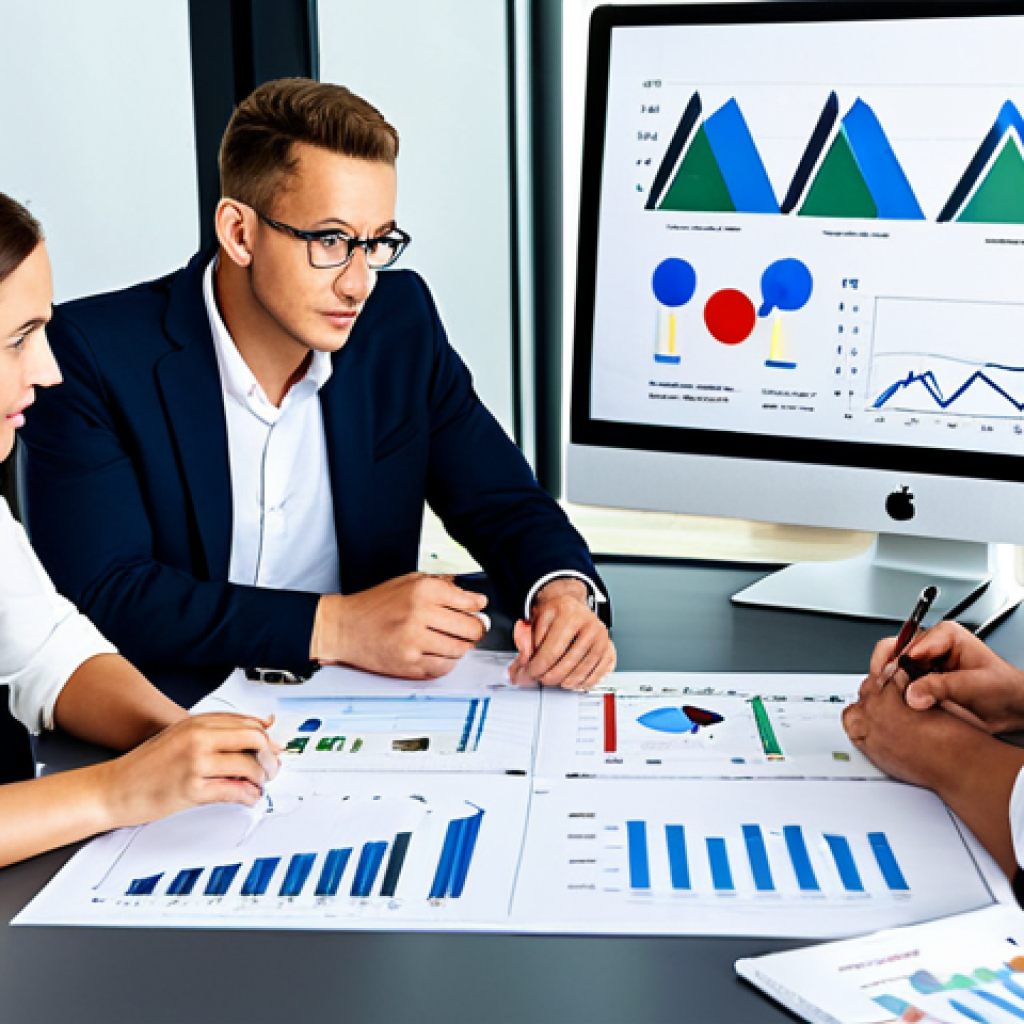 유통관리사 모의고사 준비법 - Distribution Strategy Session**
"A diverse team of professionals, fully clothed in modest business ...