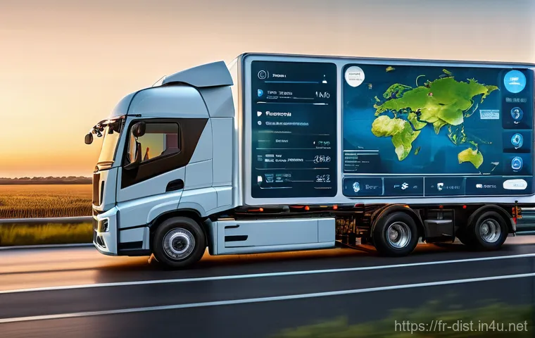 유통관리사 관련 소프트웨어 활용법 - **Prompt 1: Modern Warehouse Efficiency with WMS**
    A highly organized, clean, and brightly lit m...