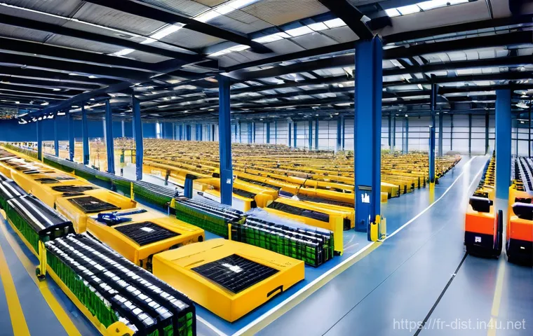 유통관리사 실기시험 전략 - **Prompt:** A dynamic scene depicting a professional networking event for the logistics industry, se...