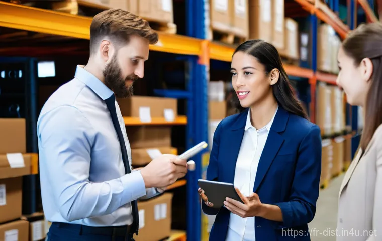 유통관리사와 유통 전문 직무 비교 - **Forklift Operator in a Modern Warehouse:**
    "A dynamic, eye-level shot of a focused young perso...