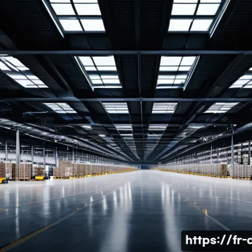 Home 26 유통관리사 시험 난이도 조정 이슈 - **Prompt 1: Futuristic French Logistics Hub**
A wide-angle, highly detailed shot of a sprawling,...